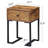 Kempst 15.7'' W Metal Nightstand-681732422