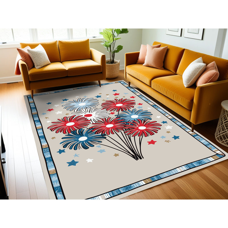 Tapis d'été Holiday The Aisle®, Rectangle 6 pi x 9 pi