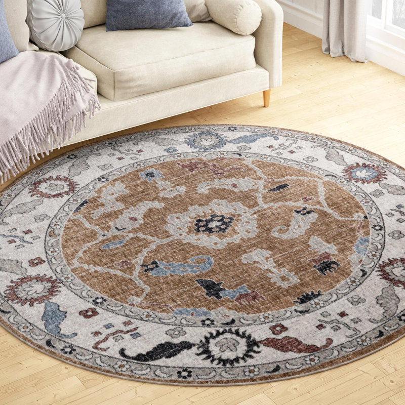Tapis Bloomsbury Market Erica, Rond 5 pi 3 po