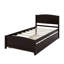 Lit plateforme simple avec lit gigogne-1203559179