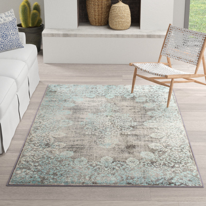 Lundquist Oriental Area Rug, Rectangle 122cm x 183cm