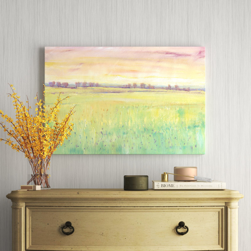 Spring Pasture I by Timothy O' Toole - Painting Print, 61cm H x 91cm W, Wrapped Canvas