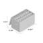 Rangement pour décorations H 11,8 po x l 20,67 po x P 11,8 po-217473760