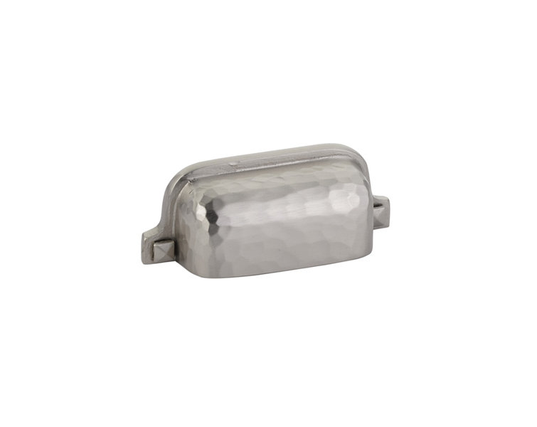 Emtek Hammered Bin Pull 3" Centre-to-Centre