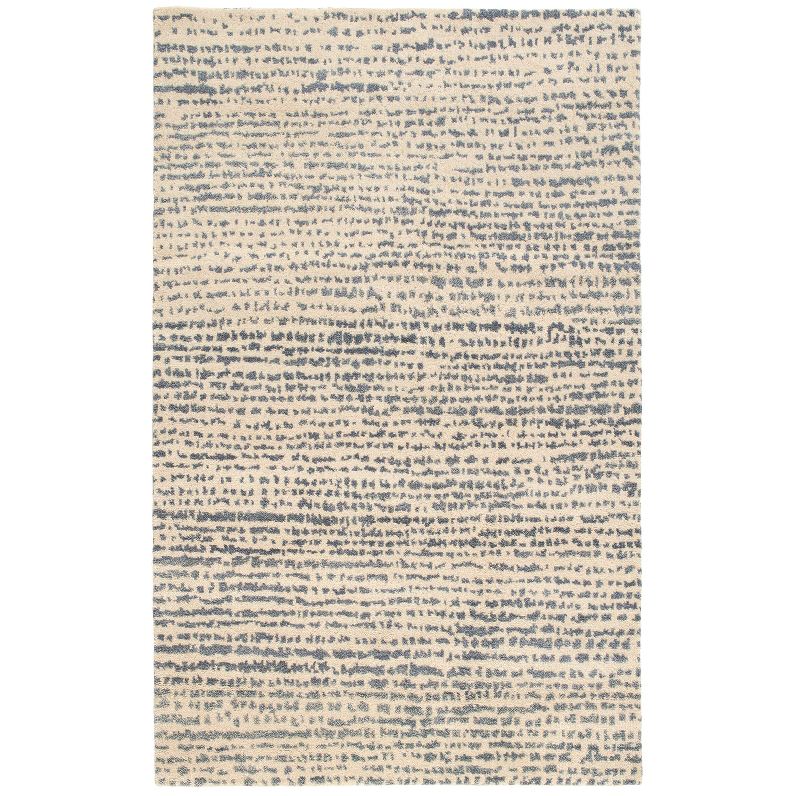 Shepherd Hand Knotted Wool Rug, Moonlight, Rectangle 3' x 5'