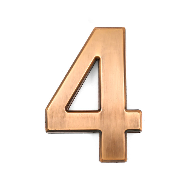 Lettrage 3d numéro 4