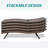 2-Piece Aluminum Wicker Outdoor Chaise Lounge