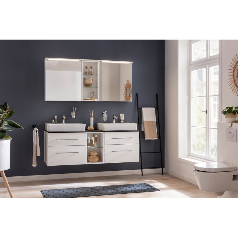 Bathroom Cabinet, White