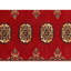 High-Quality Hand-Knotted Red Area Rug