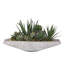 Faux Succulent in Stone Pot