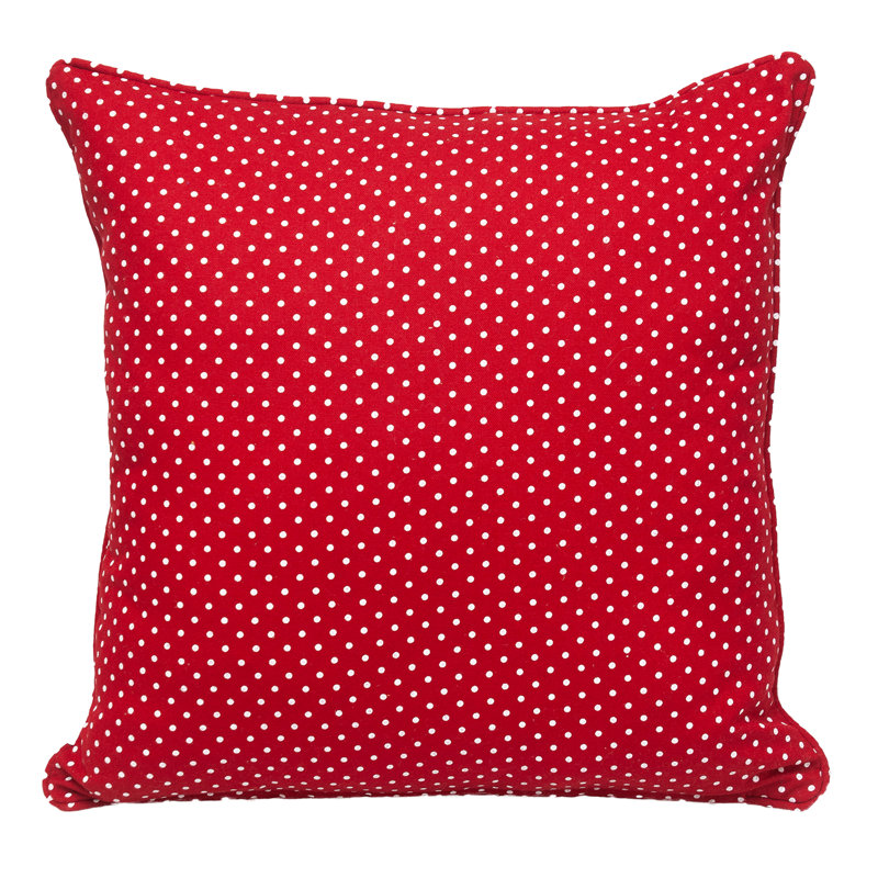 Parkland Collection Transitional Checkered White 18" x 18" Pillow