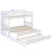 Twin-Size Bunk Bed With An Expandable Trundle Bed Beneath-313607799