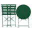 Bistro Set Metal Green Dark Green Riverlynn-578432422
