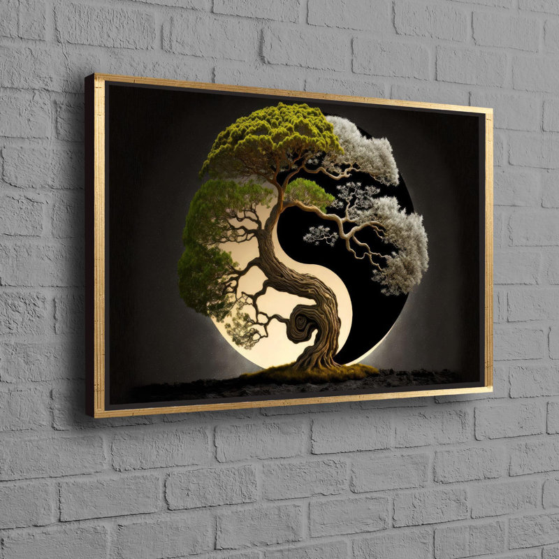 Print on Canvas, Gold Floater Framed, 20 cm H x 30 cm W
