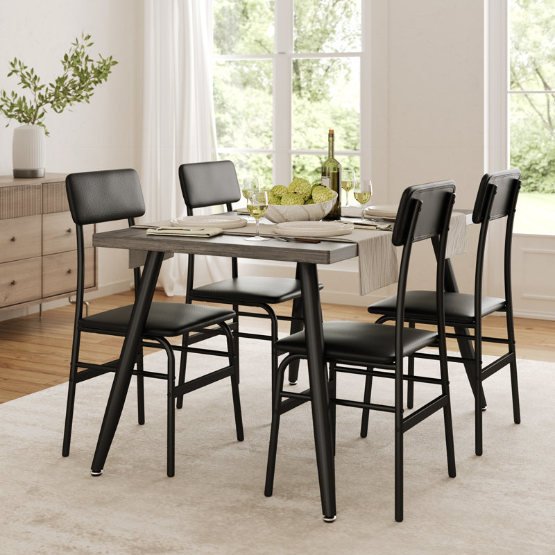 5 - Piece Dining Set, Grey