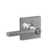 Latitude Lever with Collins Trim Bed and Bath Lock
