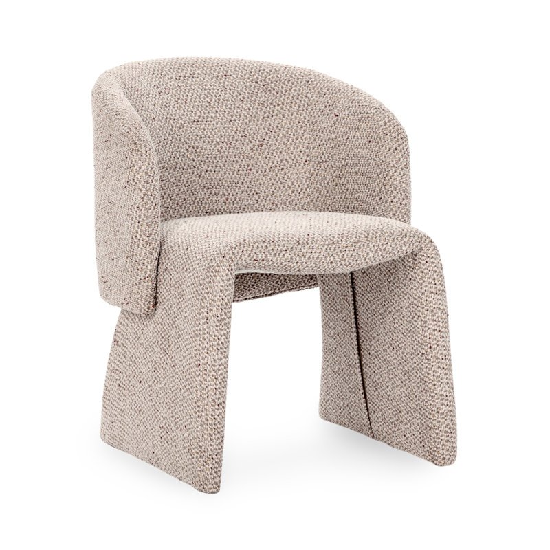 Halstead Upholstered Arm Chair, Gold