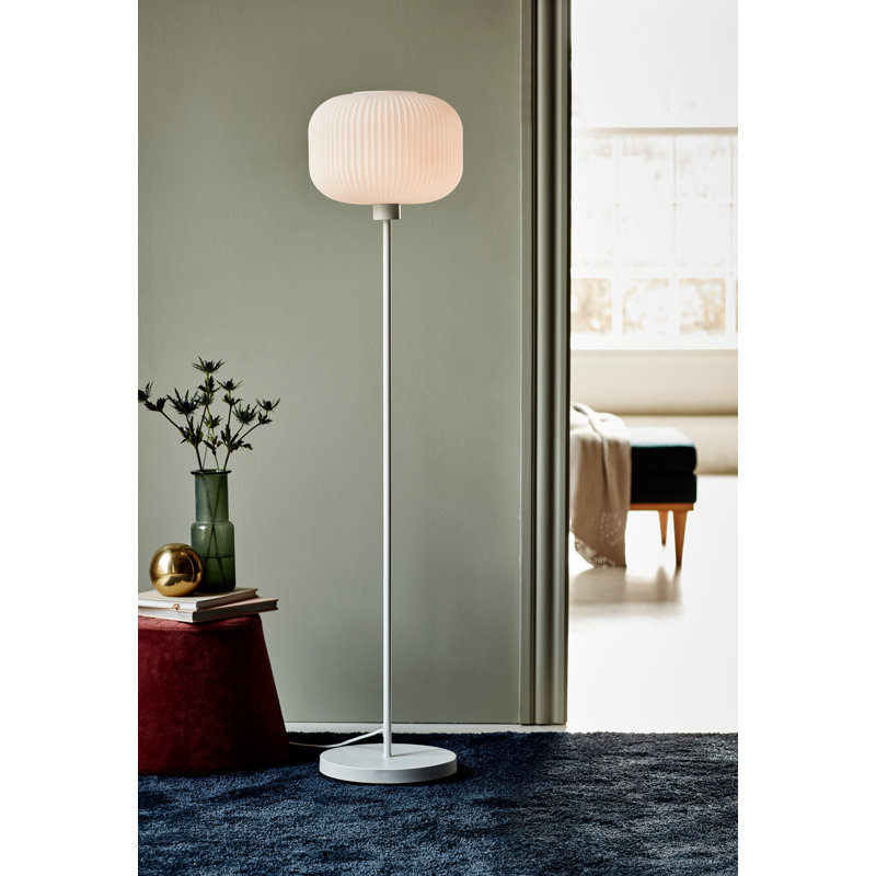 139.4cm White Traditional Floor Lamp
