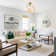 Modern 3 - Light Cluster Opal Glass Globe Semi Flush Mount