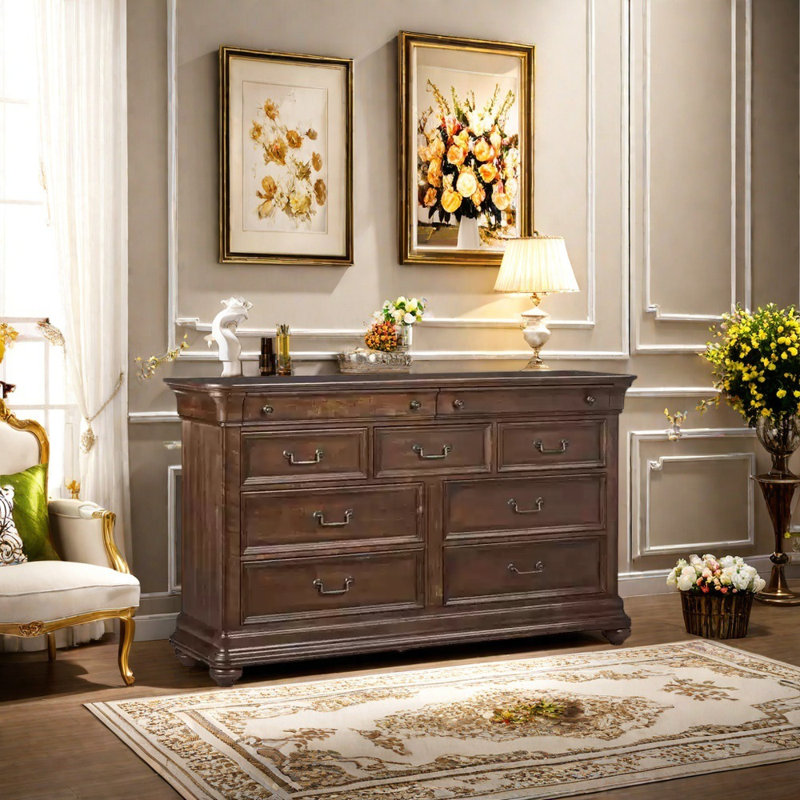 Commode de chambre classique de style rétro