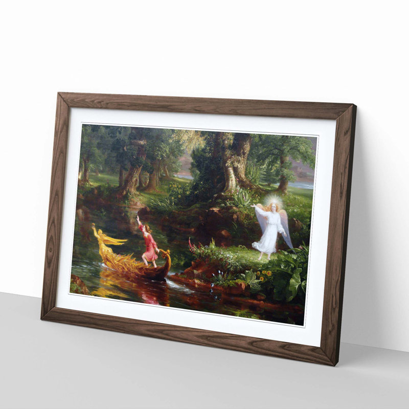 Thomas Cole - Single Picture Frame Painting, Walnut