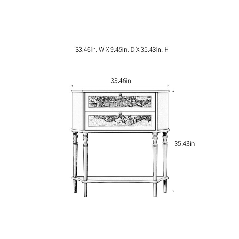 Console Retro Elegant Art