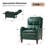 Neliyah 28.75" Wide Genuine Leather Recliner-105914583