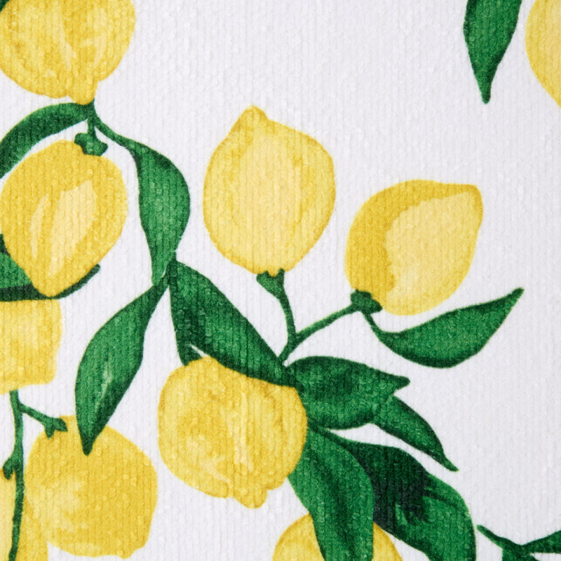 Tapis de séchage pour la vigne citron FIESTA, jaune tournesol, 16 po x 22 po