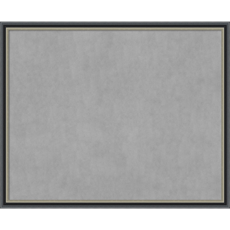 Tableau magnétique magnétique en métal, 35" H x 43" W