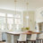 Lio 1-Light Single Moon Globe Pendant with Clouded Glass-1488549872