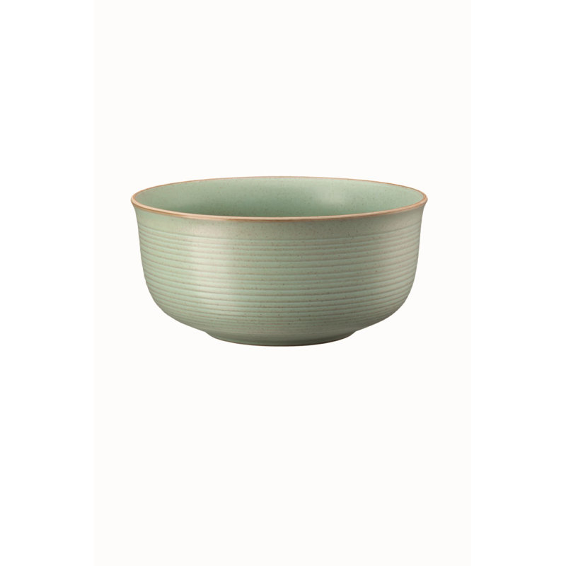 Nature Porcelain Serving Bowl, Green