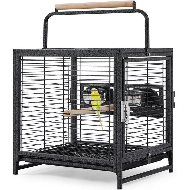 Cage à oiseaux avec perchoir Alenushka