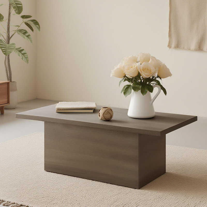 Table basse Modern Farmhouse, Brun