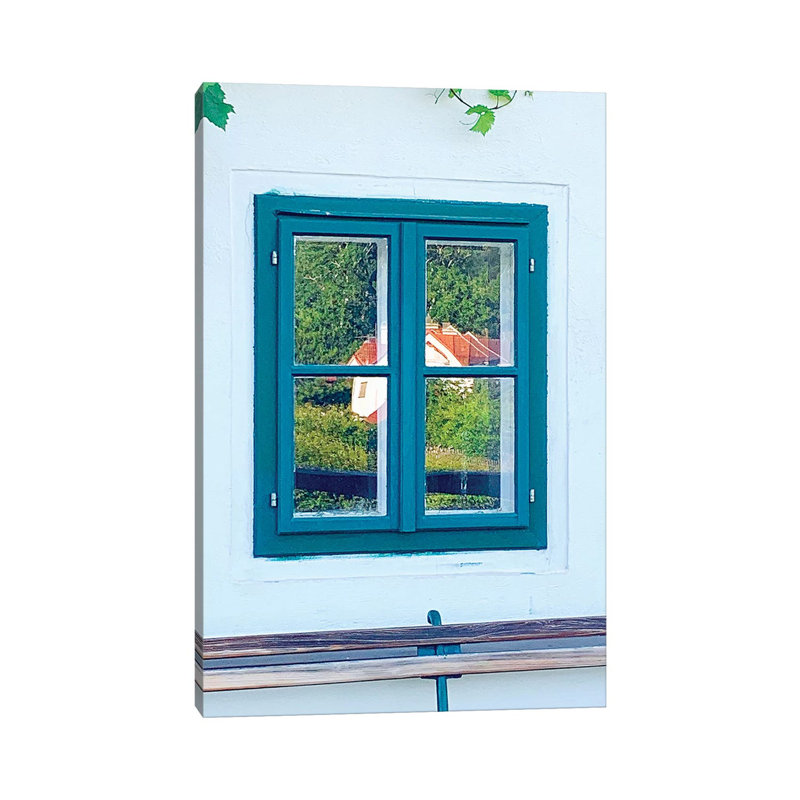 House In The Window by Susan Vizvary - Wrapped Canvas Gallery-Wrapped Canvas Giclée