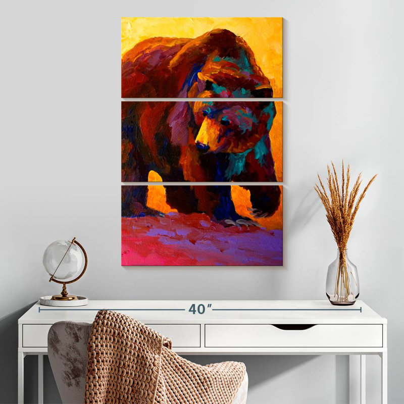 Brampt My Fish Grizz, 32" H x 20" W