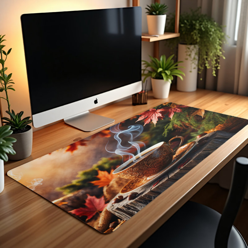 Polyester Desk Pad, 23.6x13.8