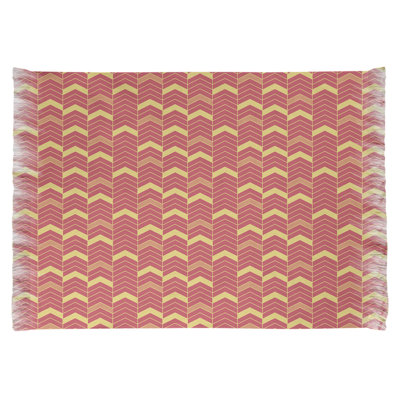Chenille Chevron Indoor Rug