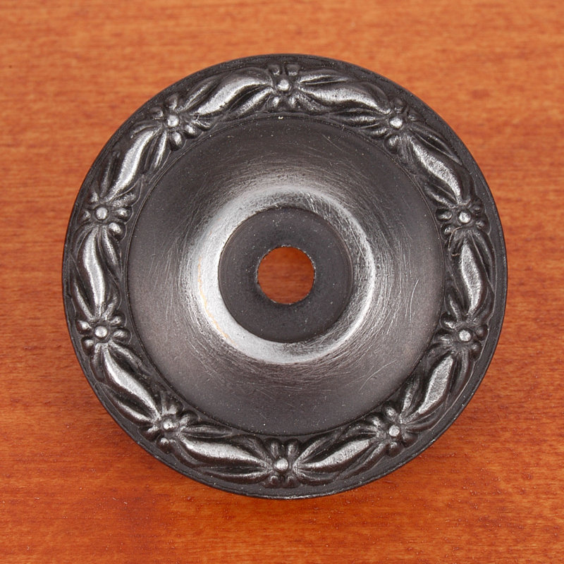 Contre-plaque à bouton plat BP Series, Nickel vieilli