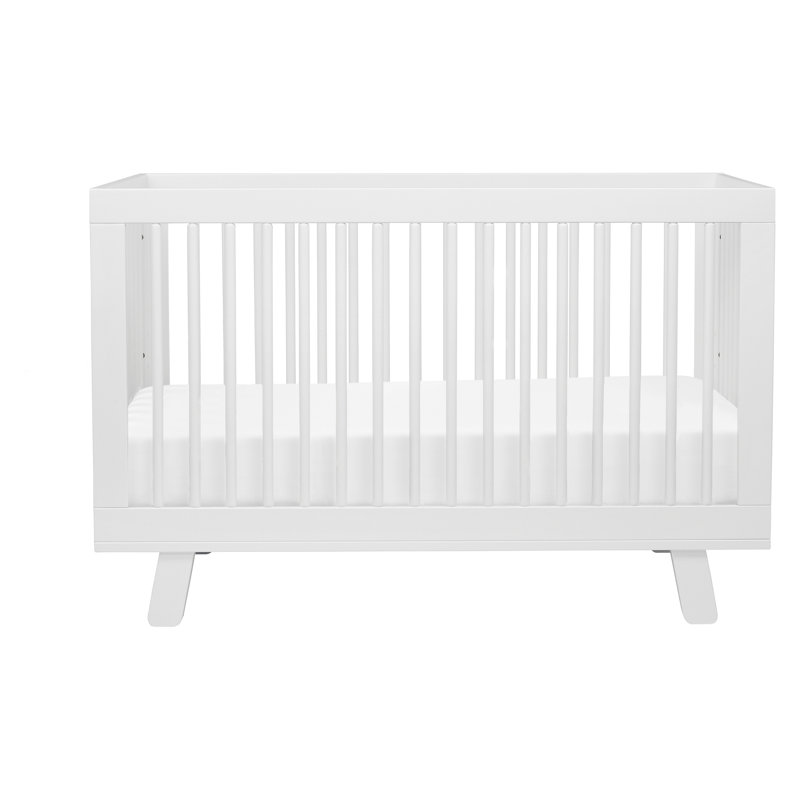 Hudson 3-in-1 Convertible Crib, White
