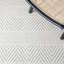 Stalham Chevron Ivory Area Rug-1105326785