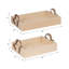 Ensemble de plateaux de service Sumiah