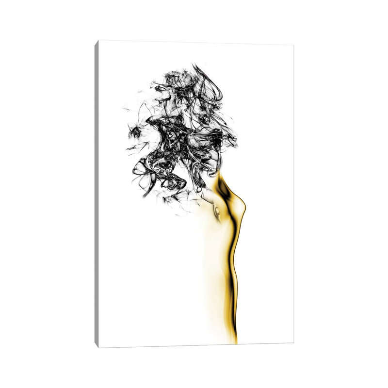 Naked II by Roberto Marini - Wrapped Canvas Painting, 66.04 cm H x 45.72 cm W x 3.175 cm D
