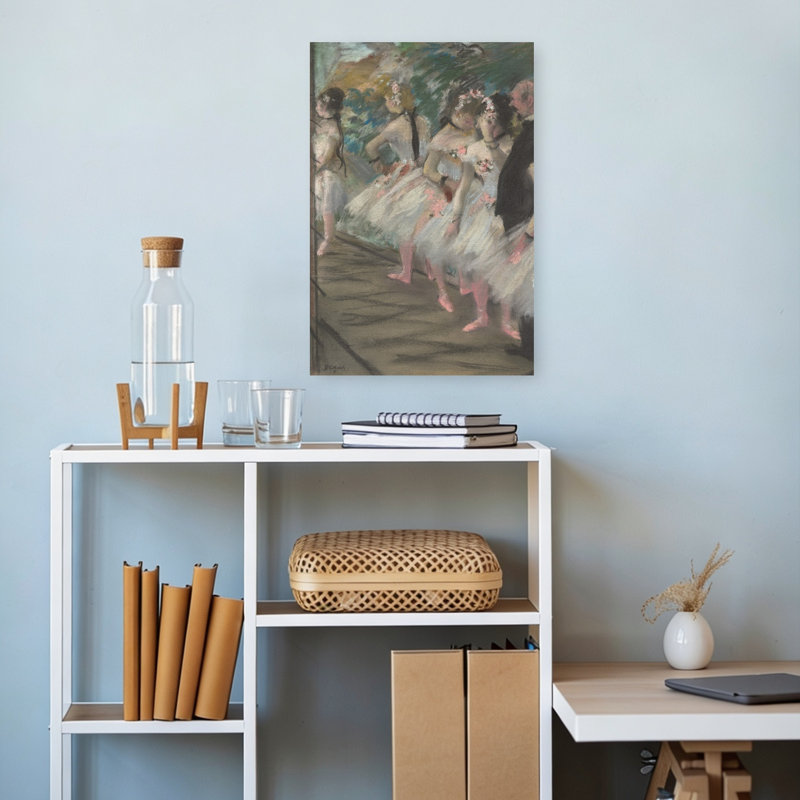 The Ballet, C.1880 Impressionist Abstract Contemporary Wall Art Print, 45.72cm H x 30.48cm W