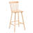 38.5" H Solid Wood Slat Back Counter Stool-30850180