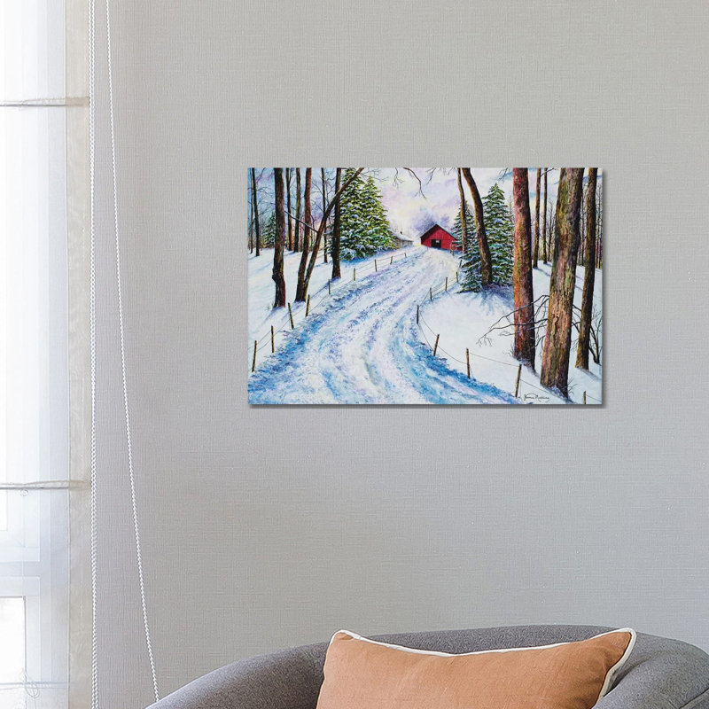 Winter's Glow by James Redding - Wrapped Canvas Gallery-Wrapped Canvas Giclée, 66.04 cm H x 45.72 cm W x 1.91 cm D