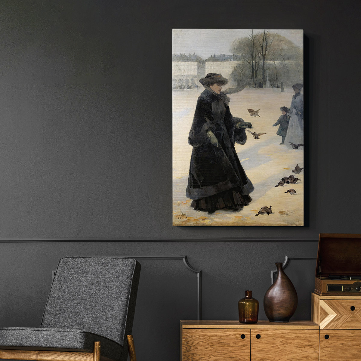 Winston Porter Framed On Canvas Print | Wayfair