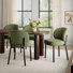Chaise rembourrée avec assise rembourrée épaisse