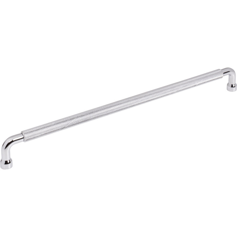 Garrison Bar Pull, Polished Chrome, 12" Center To Center