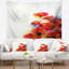 Tapisserie fleurie de fleurs en aquarelle-28506146