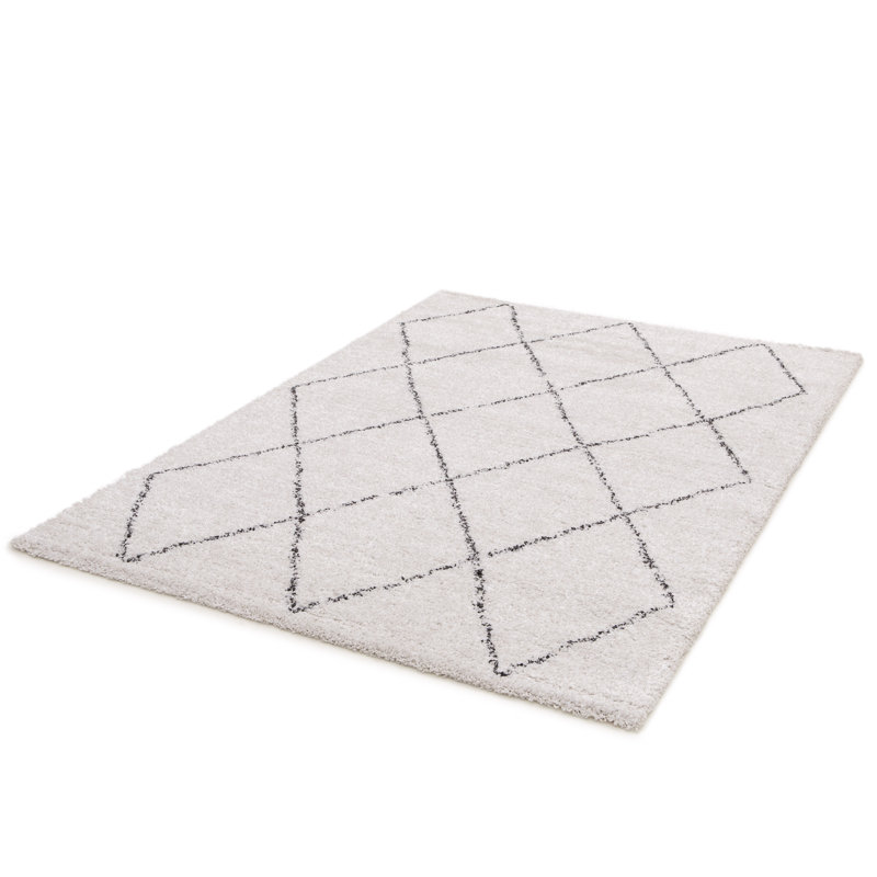 Elsa Geometric Shag Area Rug, Rectangle 160 x 230cm